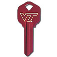 Kwikset Key - Virginia Tech Hokies